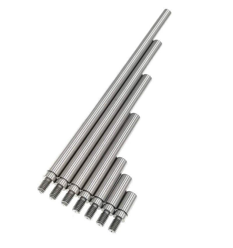 suxing Dial Digital Indicator Extension Stem Set 4.5mm Diameter 10 15 20 40 60 80 100mm Long Extend Rod (4-48 UNF Thread) - Image 5